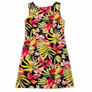 Ronni Nicole by Ouida Tropical Floral Sleeveless Sheath Dress Size 6